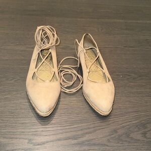 Michael kors nude ballet flats